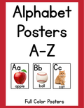 Alphabet Posters A–Z | Digital or Laminated Set