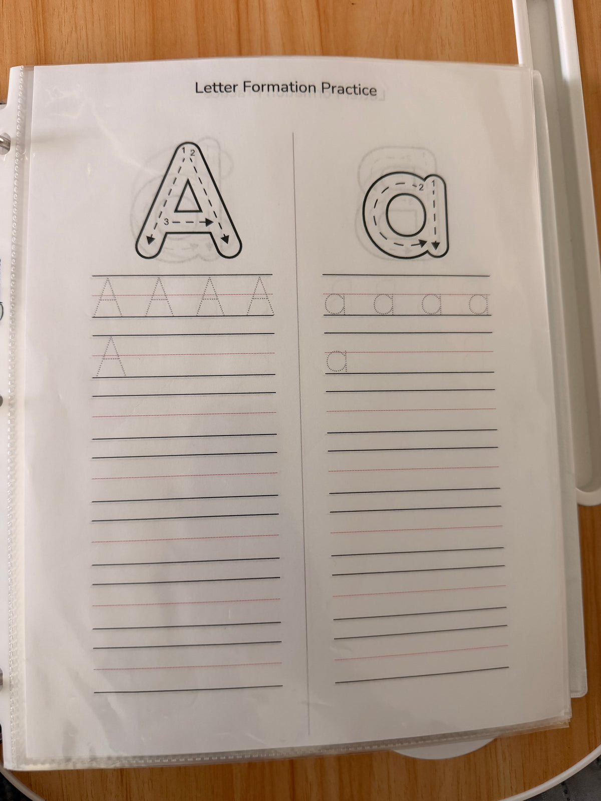Preschool Readiness Binder