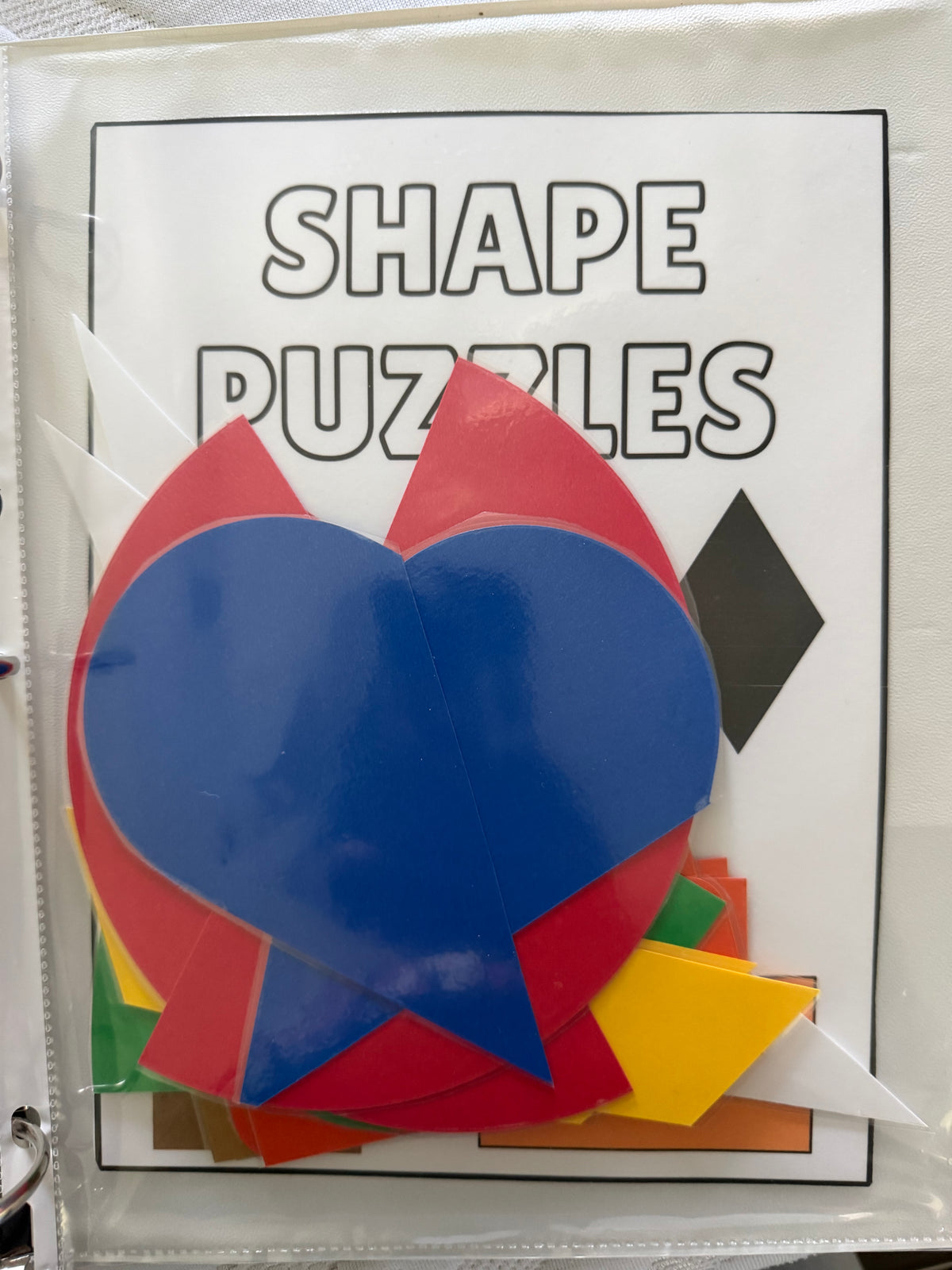 Preschool Readiness Binder