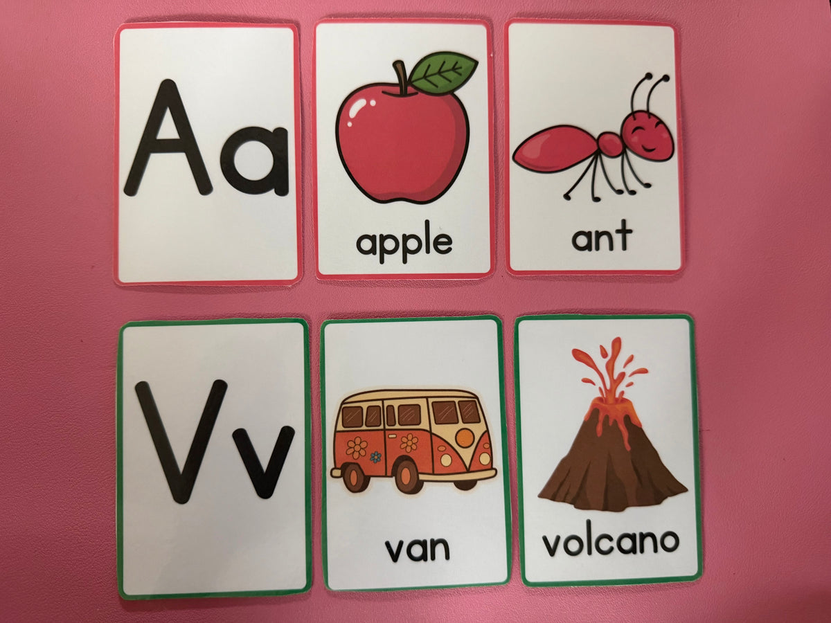 Letter Sound Matching Cards A–Z | 80 Reusable Learning Cards